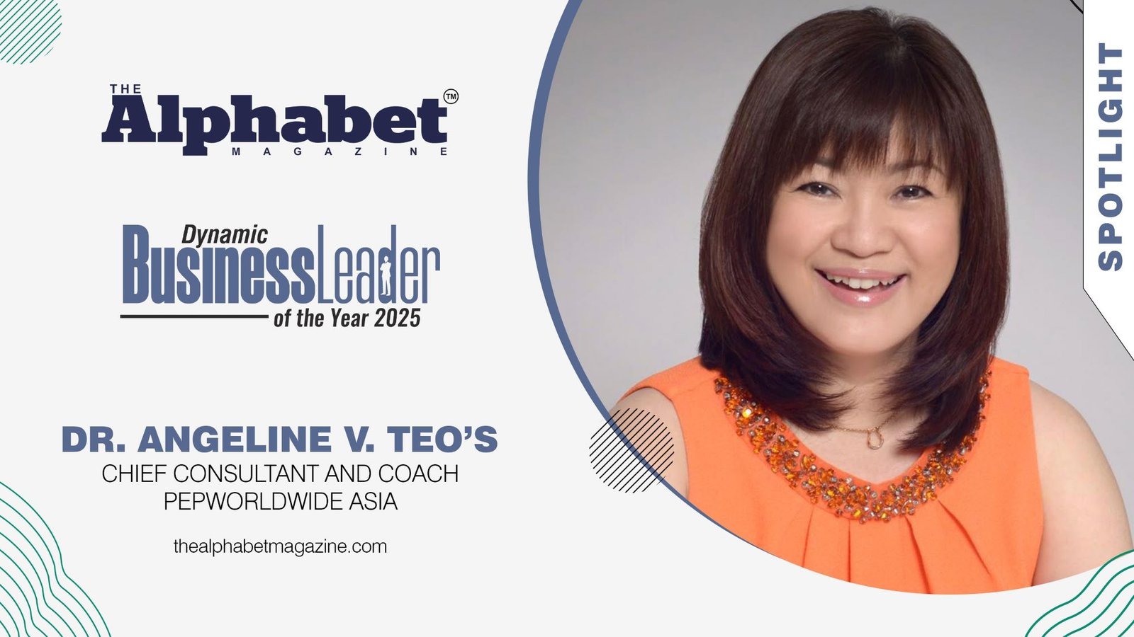The Leadership Catalyst: Dr. Angeline V. Teo’s Notable Impact on the ...